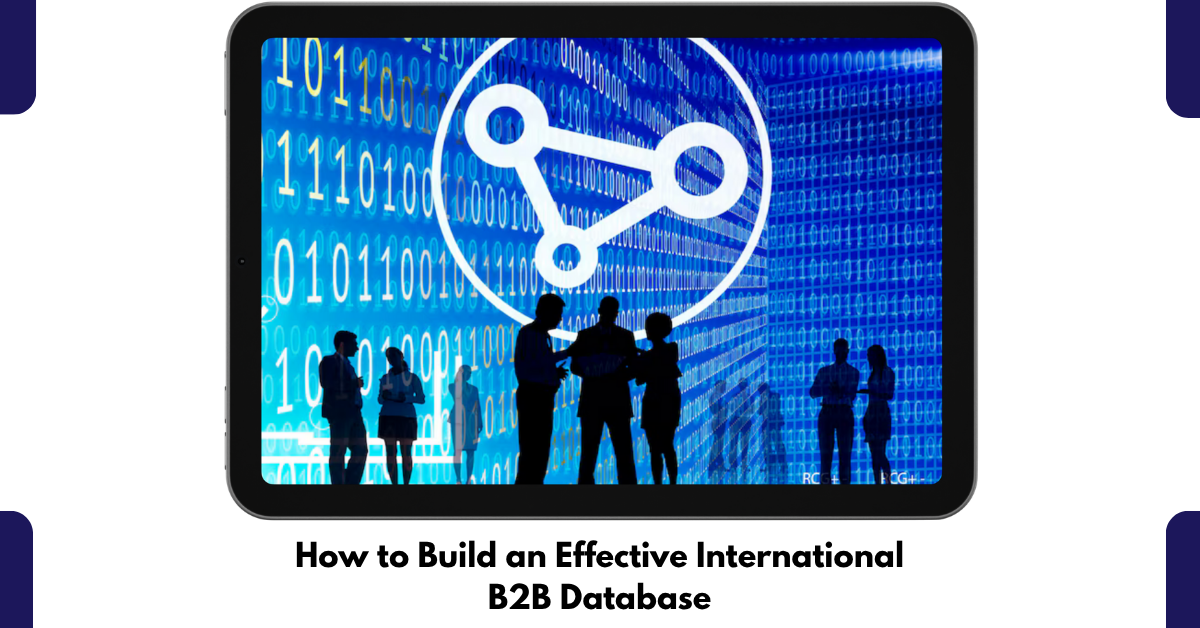 international B2B database